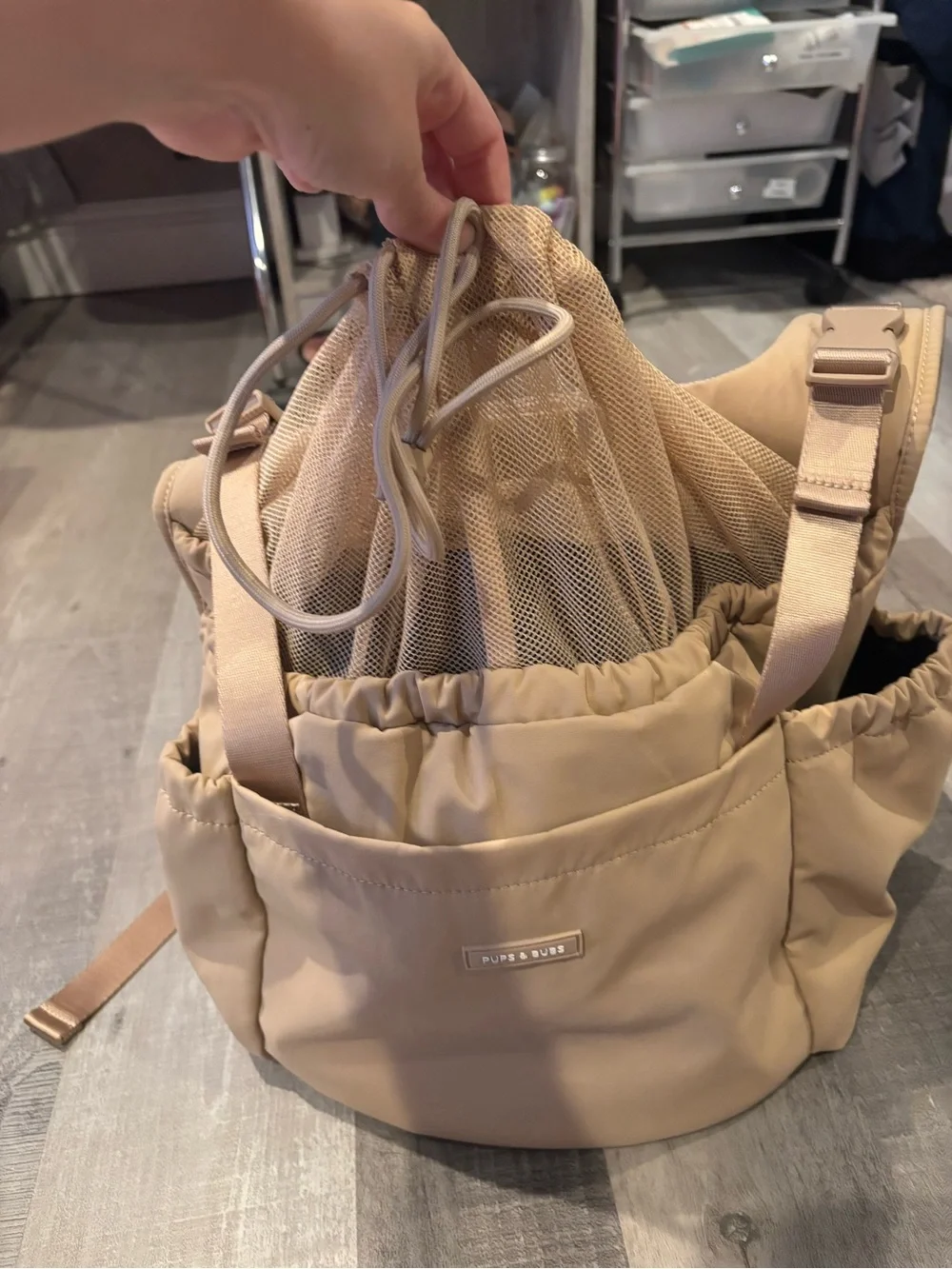 Pups & Bubs Carry Me Crossbody Carrier